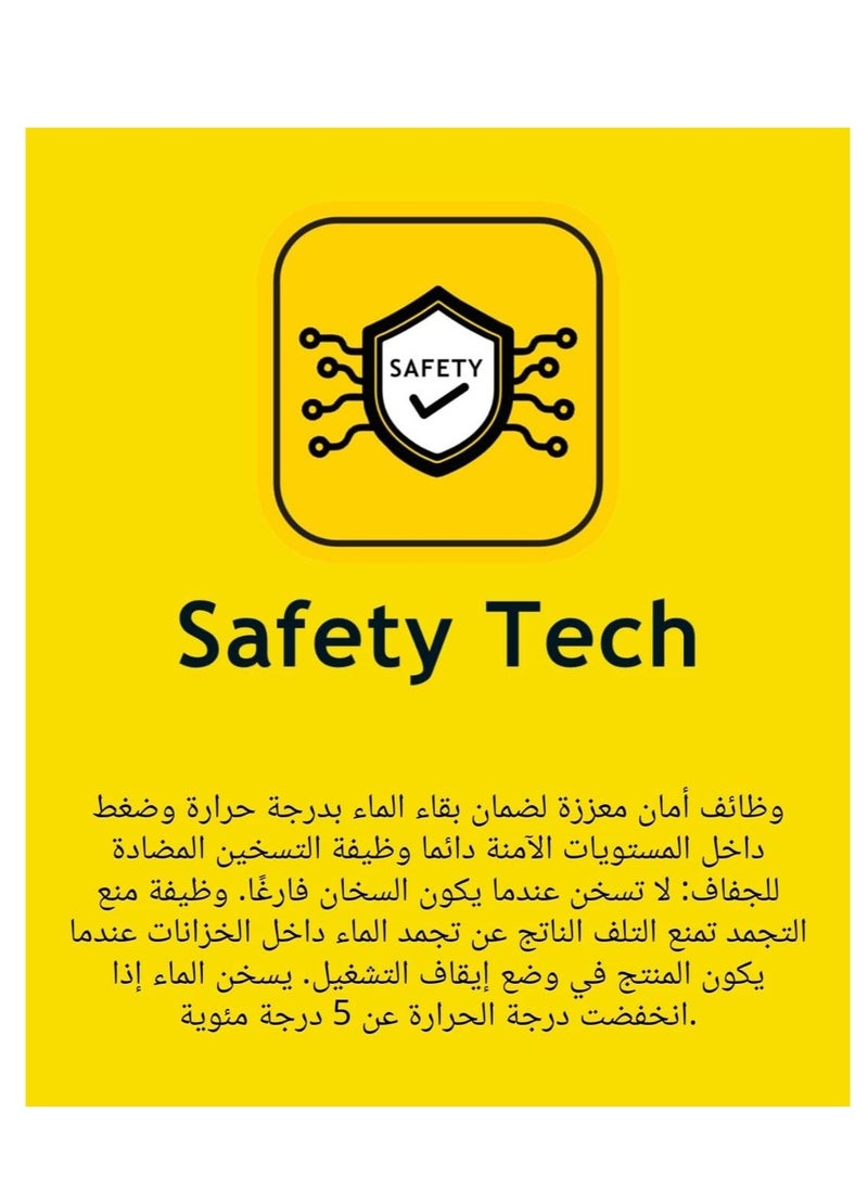 ZANUSSI - Zanussi electric water heater termo flat 50 Liter, Mechanical Horizontal, Space saver, Easy to control, full safety, 945105451 - Image 1