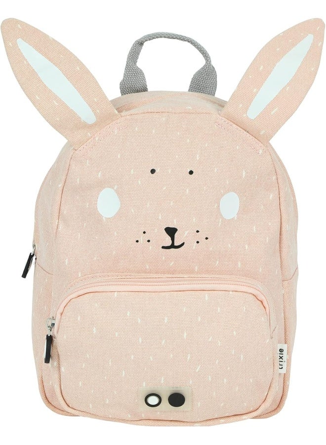 Trixie Mrs Rabbit Backpack for Kids - Cute Pink Daypack - Image 1