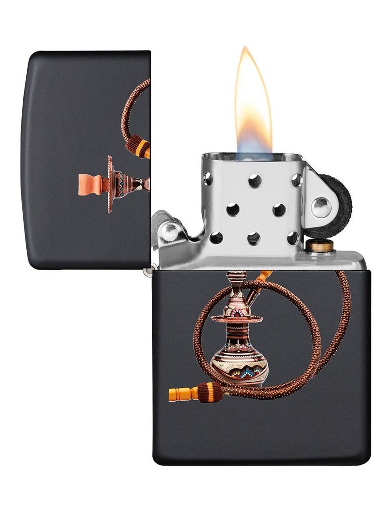Zippo Ci405079 218 Modern Hookah Black Matte Windproof Lighter - Image 3