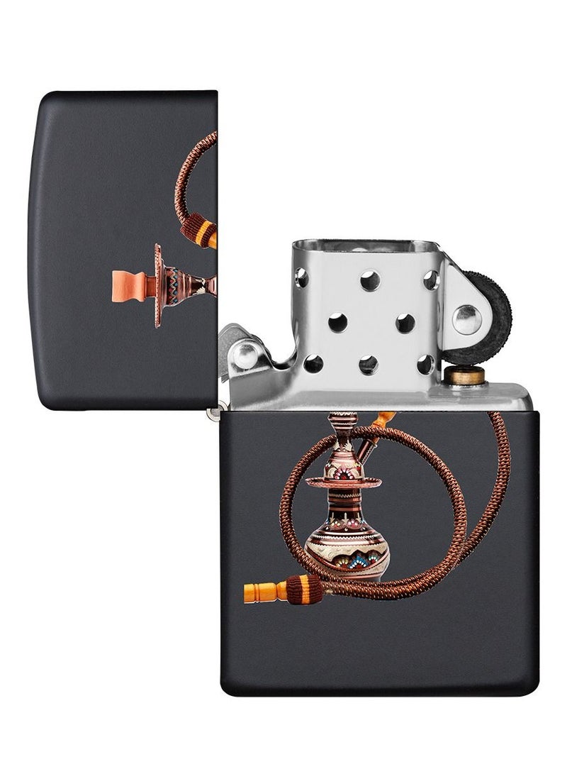 Zippo Ci405079 218 Modern Hookah Black Matte Windproof Lighter - Image 4
