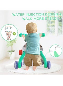 Gonice Baby Learning Walker with Wheels, Baby Activity Walker, 2 in 1 Baby Push Walkers and Activity Center, Walker for Baby Boy Girl (Green)  - Image 5