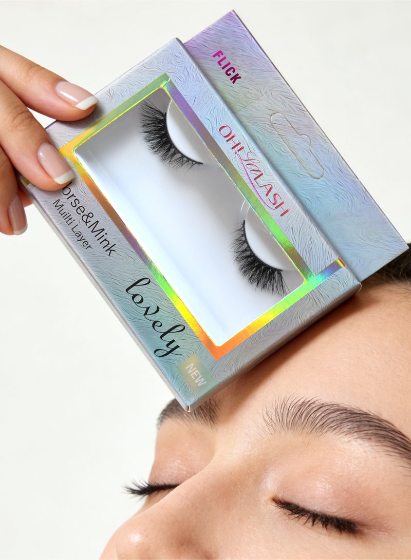 OH! LALASH 3D natural-looking false eyelashes made from real hair - Image 1