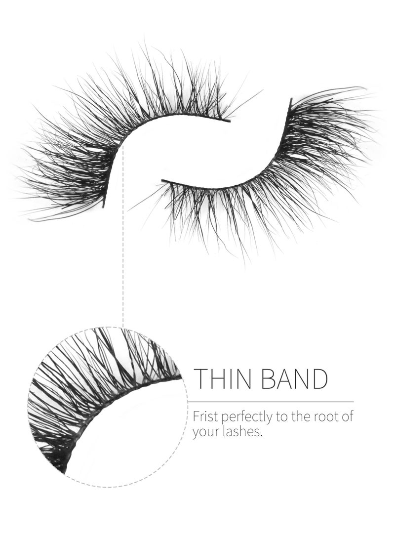 OH! LALASH 3D natural-looking false eyelashes made from real hair - Image 5