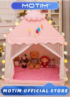 Motim Pop Up Tent Large Indoor and Outdoor Folding Tent for Girls and Boys  - Image 1