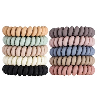 79STYLE 30pcs Spiral Hair Ties No Crease Coil Hair Ties Platics Coiled Phone Cord Ponytail Holder Large Sprial Hair Scrunchies For Women Thick Curly Hair Girls - pzsku/Z4A7028454C57ADCBDC76Z/45/_/1742913227/75820a42-39a7-422a-89f5-0e4edc1ed965