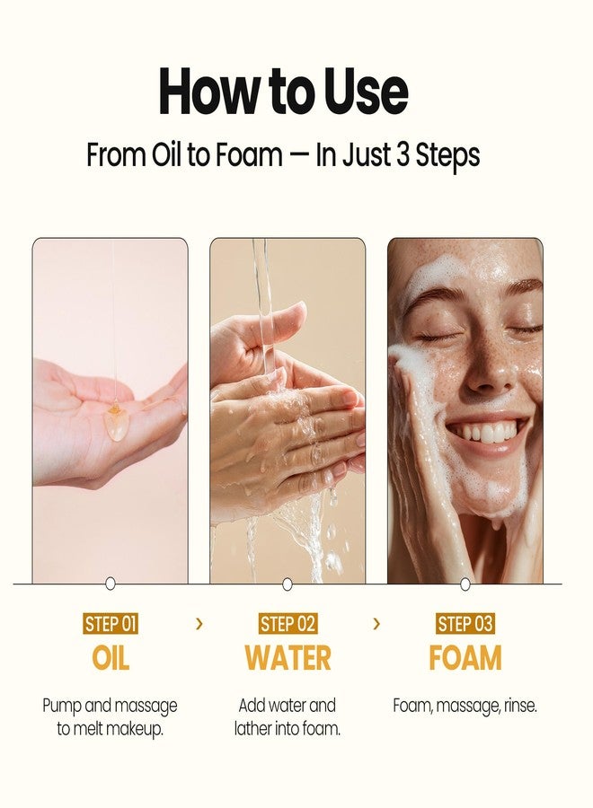 maxclinic [K-Beauty] PuriteaToc Revitalizing Oil to Foam - All-in-One Korean Face Wash Oil-Based Foaming Facial Cleanser - Purifying & Skin Clarifying Makeup Deep Cleansing Oil for Dull Skin Types 3.88 fl oz - Image 3