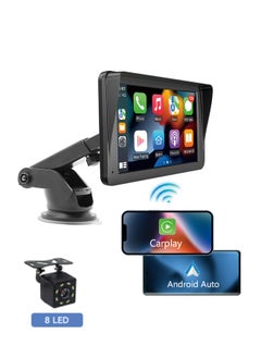 7-inch portable screen with 8-light CCD reversing