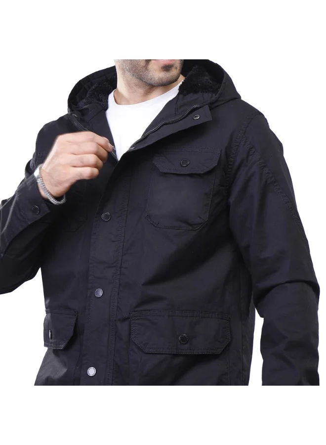 كوب جاكيت كاجوال رجالي بأكمام طويلة