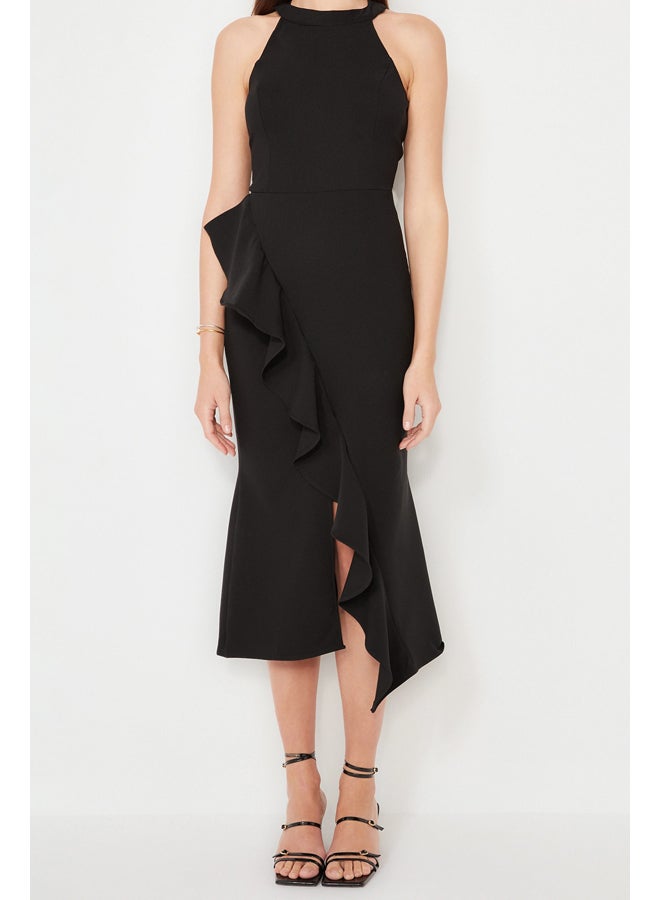 trendyol Dress - Black - Midi  - Image 4