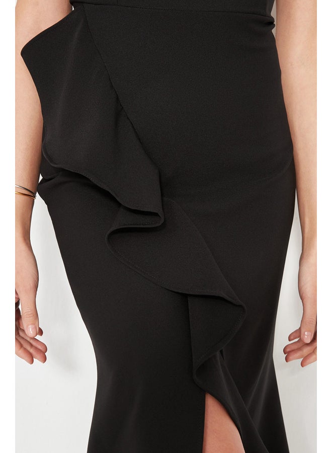 trendyol Dress - Black - Midi  - Image 5