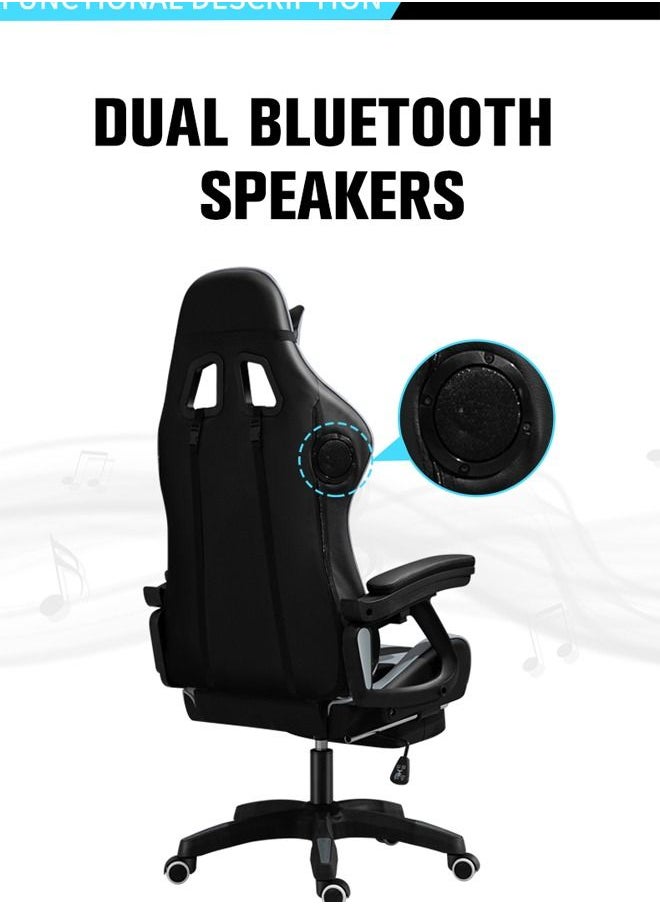 NKX - Modern PC Gaming, Office Computer and Anchor Chair with Bluetooth Speaker - Image 1