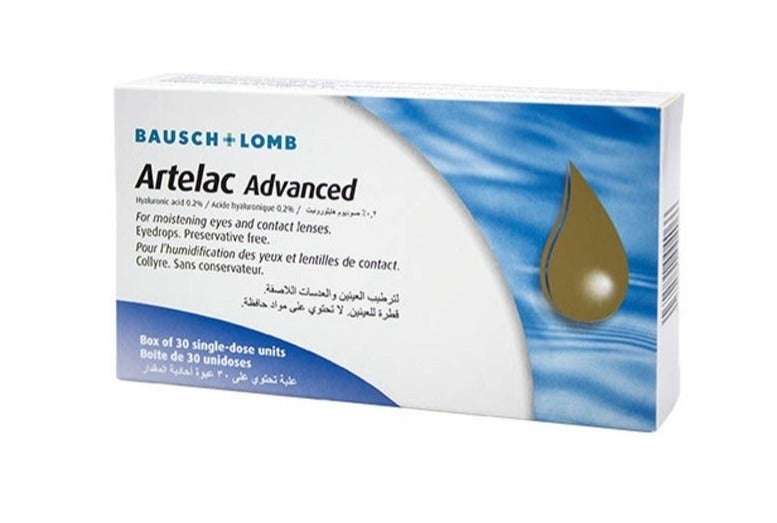 Artelac Advanced Eye Drops Single Dose Unit 30's - Image 1