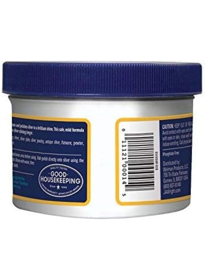 Wright's Silver Cleaner and Polish Cream - 8 Ounce - Ammonia Free - Gently Clean and Remove Tarnish Without Scratching - Image 2