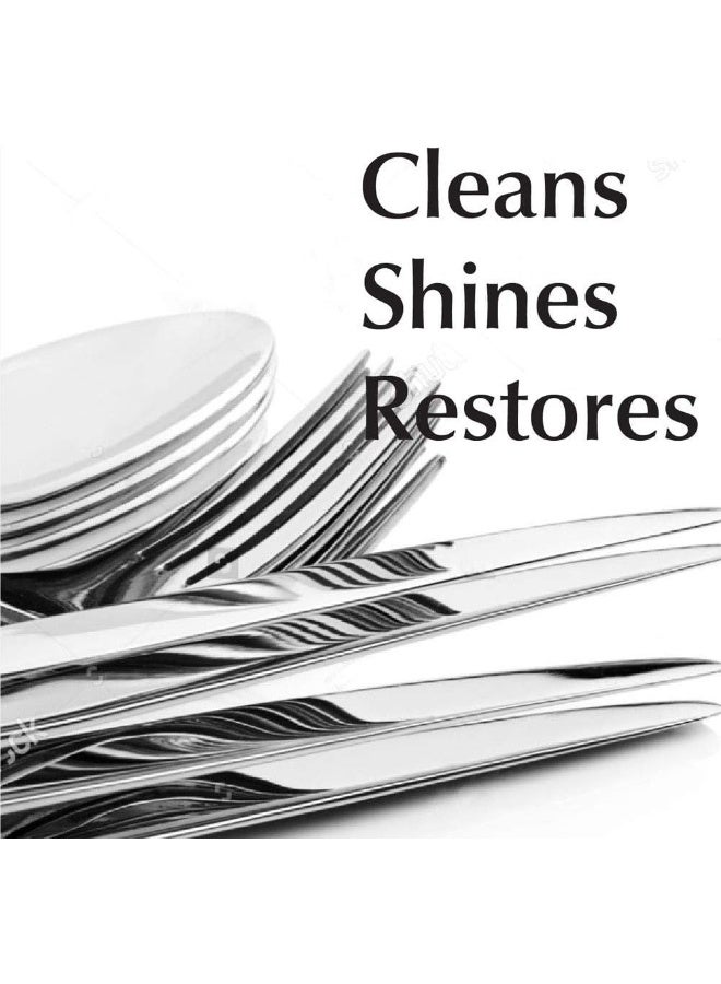 Wright's Silver Cleaner and Polish Cream - 8 Ounce - Ammonia Free - Gently Clean and Remove Tarnish Without Scratching - Image 4