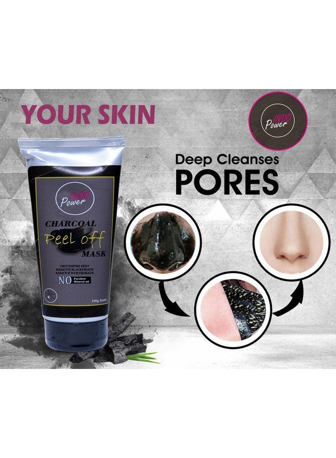 INDOPOWERÂ® Mm27 -CHARCOAL PEEL OFF MASK 100g. - Image 3