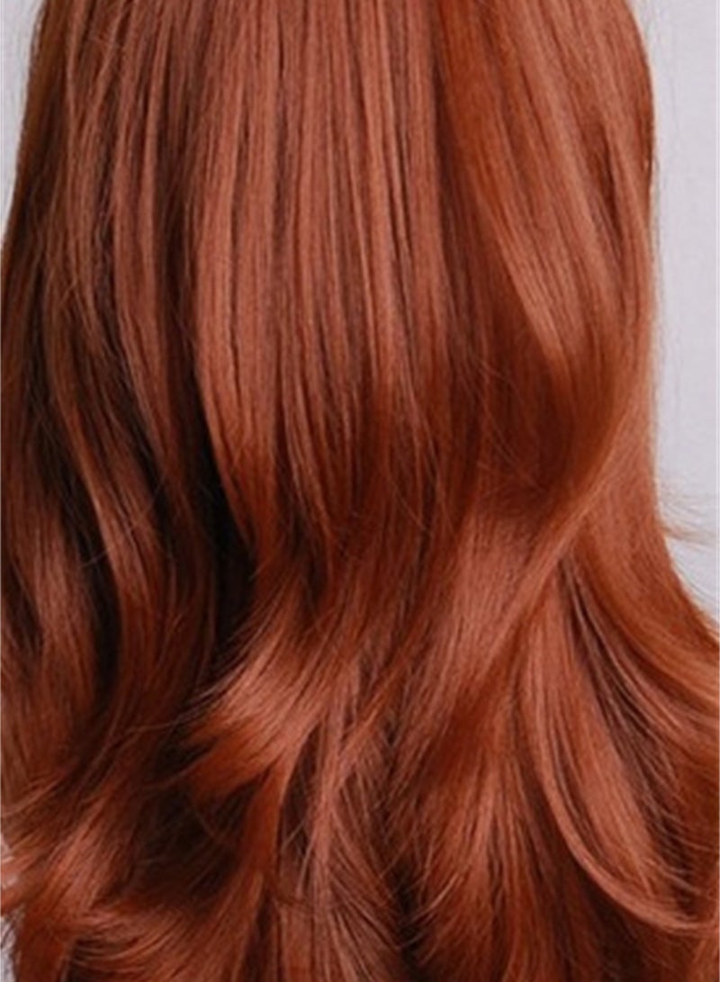 70CM long curly hair air curl high temperature silk curly hair cosplay wig costumes dress up wig - Image 4