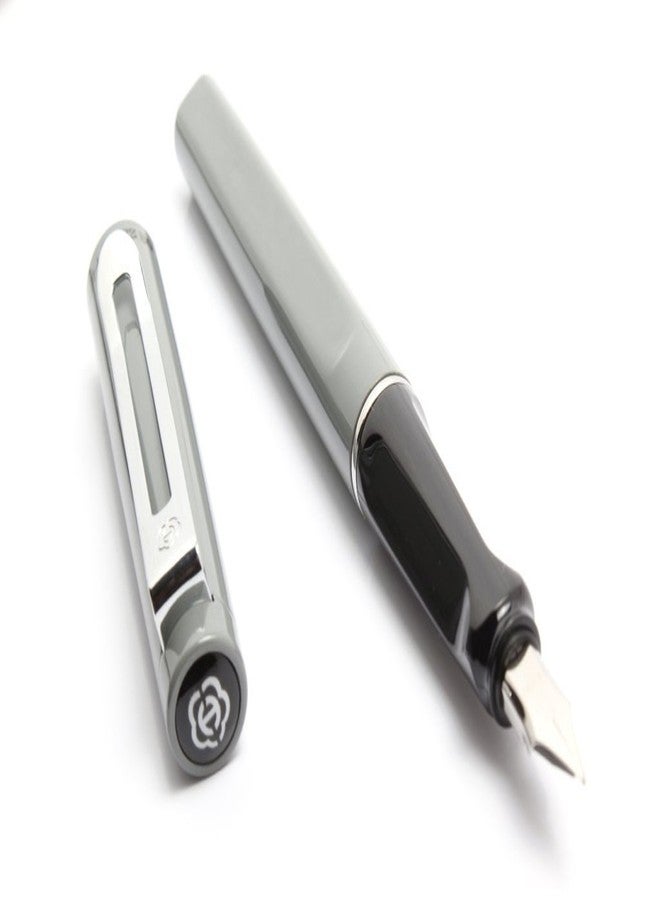 Abaj Hero 1515 Model Grey Fountain Pen Special Gift Item - Image 2