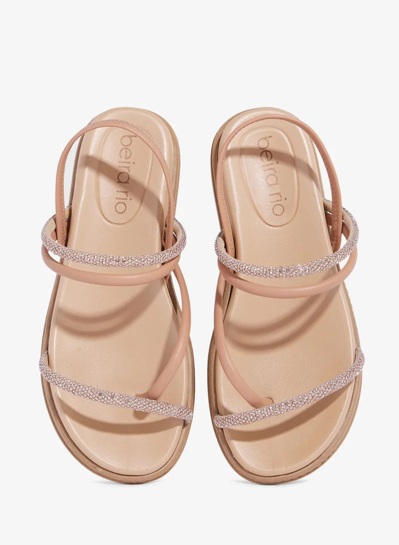 Beira Rio  Zuri Multi Strap Flat Sandals for Women | Best Price UAE