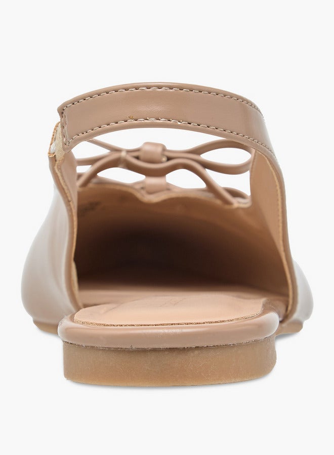 Flora Bella By Shoexpress Women Bow Detail Slingback Shoes  - Image 4
