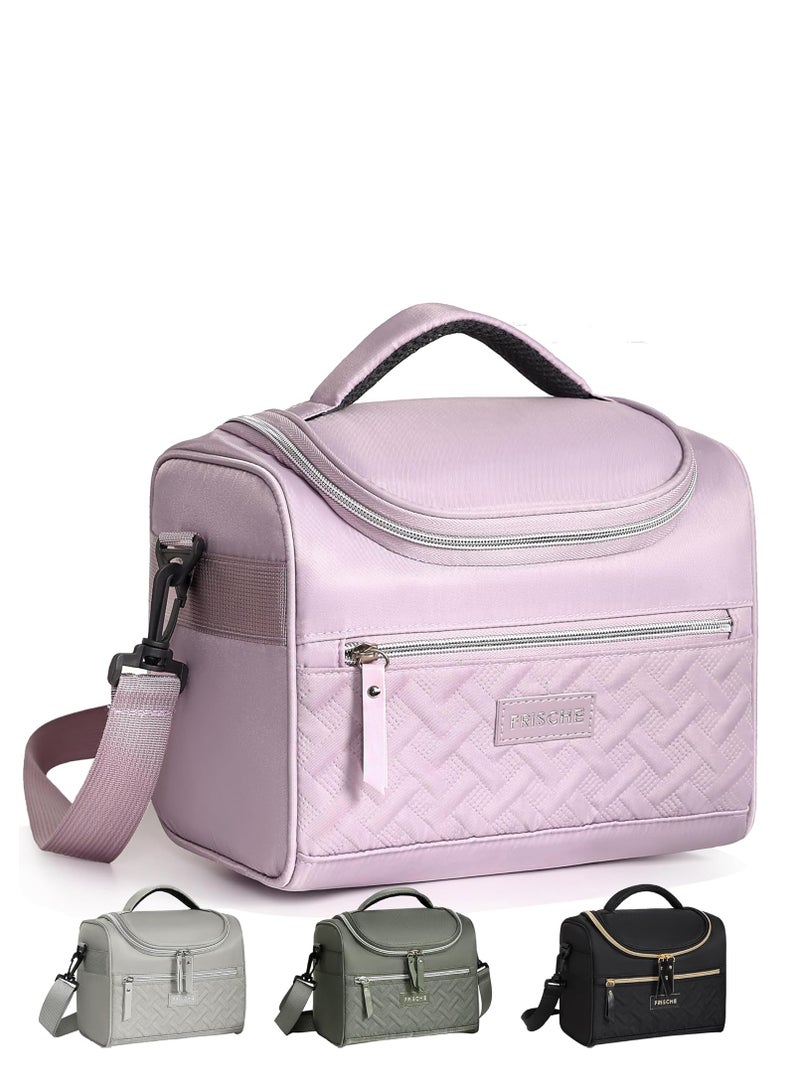 Aurrako Insulated Lunch Box Bag -Large Capacity 10L Thermal Food Bag with Hand Strap for Men/Girls/Kids for Office/School  - Image 1