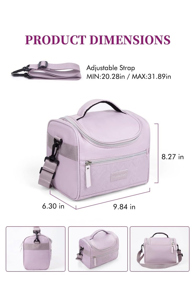 Aurrako Insulated Lunch Box Bag -Large Capacity 10L Thermal Food Bag with Hand Strap for Men/Girls/Kids for Office/School  - Image 2