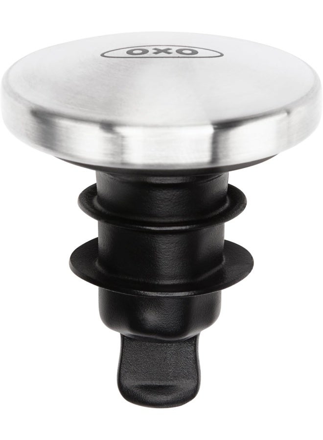 OXO Steel Spillproof Wine Stopper Set  - Image 1