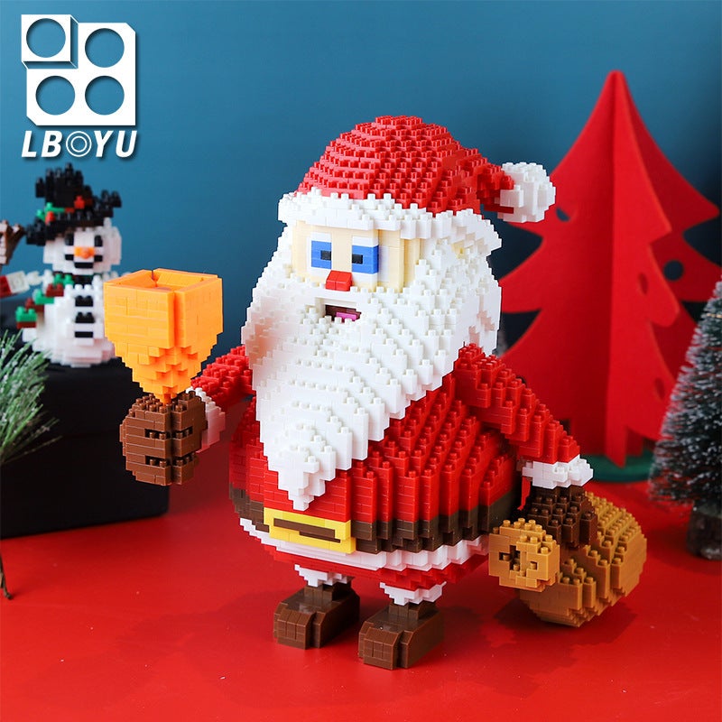 Le Baiyu Building Blocks Adult Children'S Educational Assembled Stall Toys Miniature Diamond Small Particles - Image 5