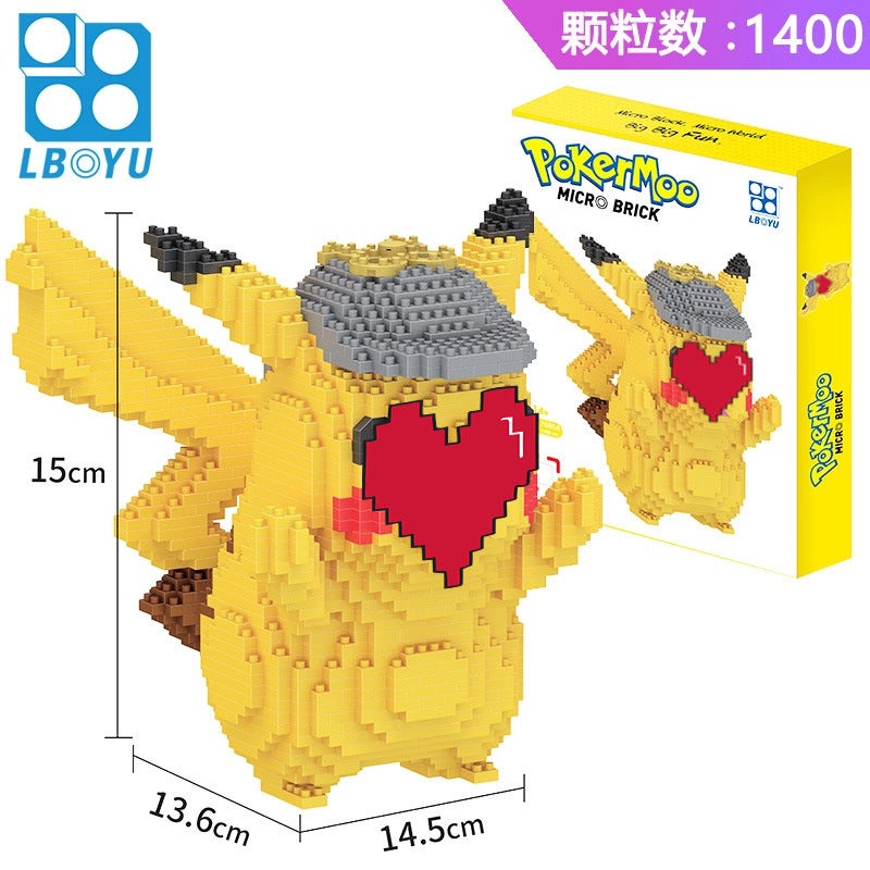 Le Baiyu Building Blocks Adult Children'S Educational Assembled Stall Toys Miniature Diamond Small Particles - Image 1