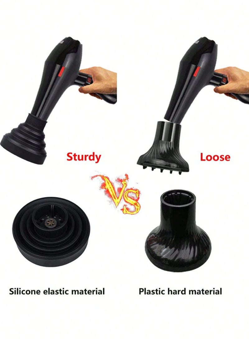 Shein Universal Portable Hair Dryer Diffuser – Curling & Styling Tool for Curly Hair ( Color May Vary ) - Image 4