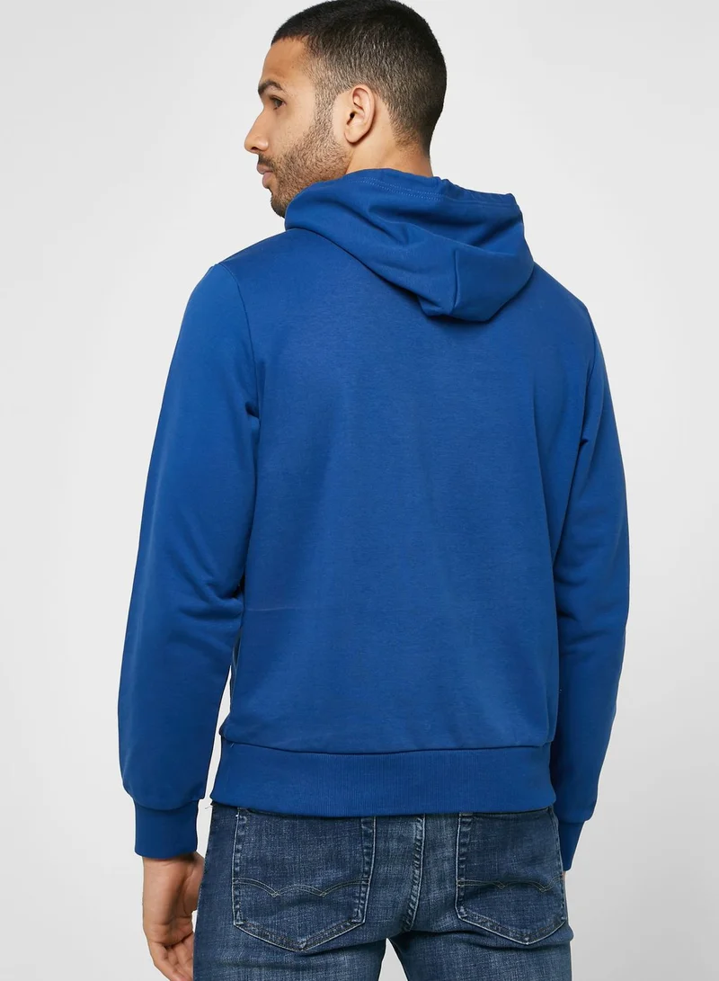 DIESEL Logo Hooded Neck Sweatshirt