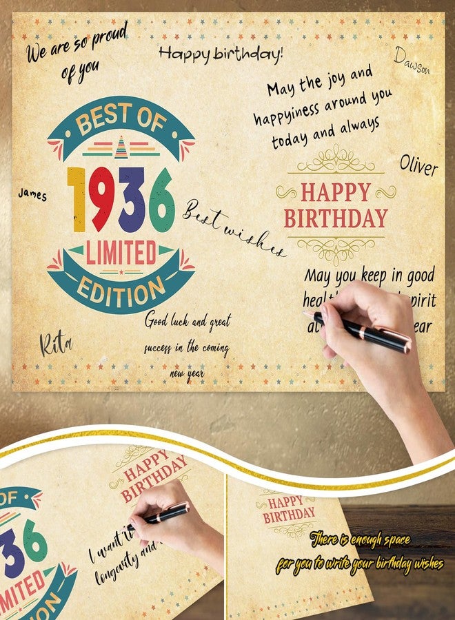 FANCYLUCKY Funny 90th Birthday Card Gifts for Women Men, Retro 90th Birthday Decoration for Mom Dad Grandma Grandpa, Gifts for 90 Year Old Woman Man - Image 4