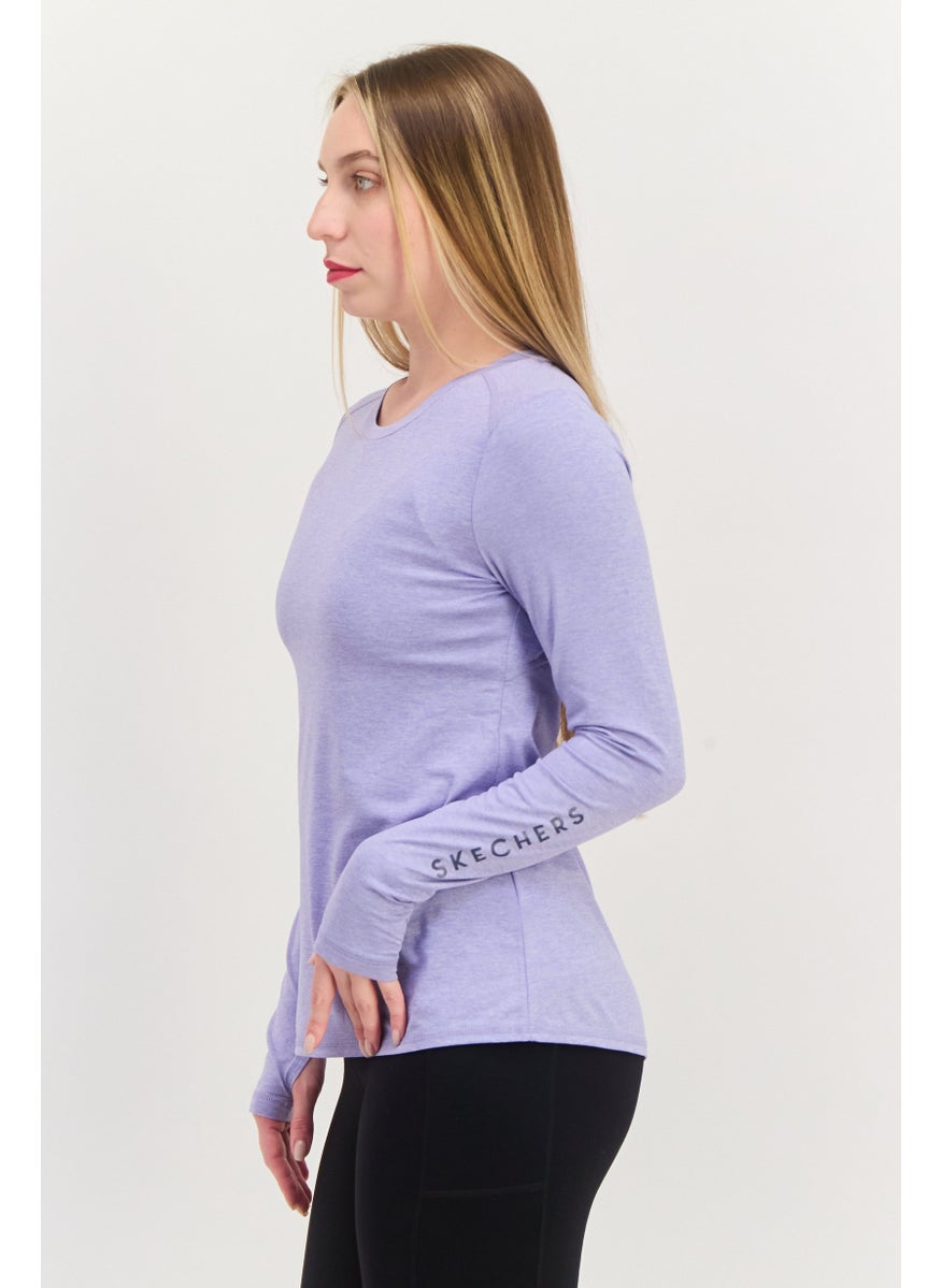 Women Sportswear Fit Long Sleeve Outdoor T-Shirt, Lilac - pzsku/Z4A71831C80C682BB3212Z/45/_/1737642436/c00d4cfb-4914-4c2a-b835-d7af3c3112b6