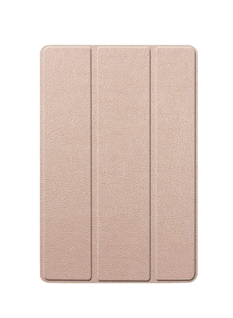 Case for Xiaomi Redmi Pad 10.61 inch Released 2022, Tri fold Slim Lightweight Hard Shell Smart Protective Cover with Multi-Angle Stand (Gold) - Image 3