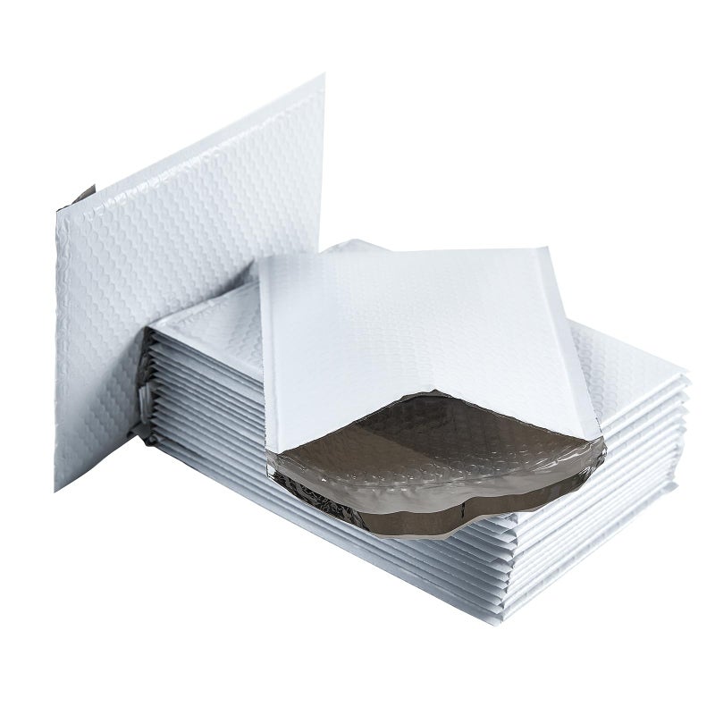 Progo Poly Bubble Mailers, 8.5 x 11 Inch Bubble Lined Poly Mailer Bag for Shipping and Packing, Tear-proof, Water-resistant and Lightweight Envelopes. (25) - Image 1