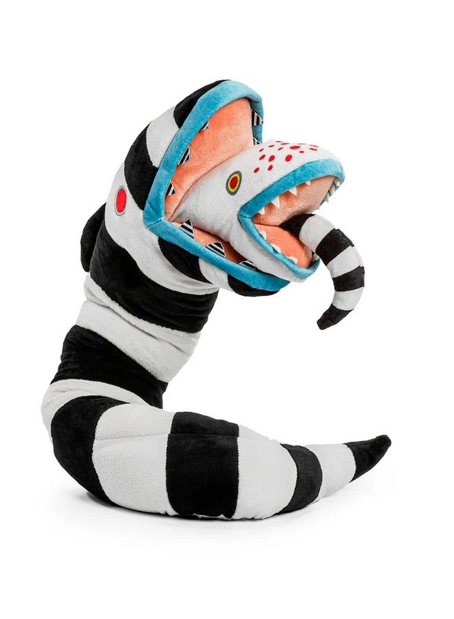 Kidrobot Collectible Beetlejuice Sandworm 13" Interactive Plush Figure - Image 1