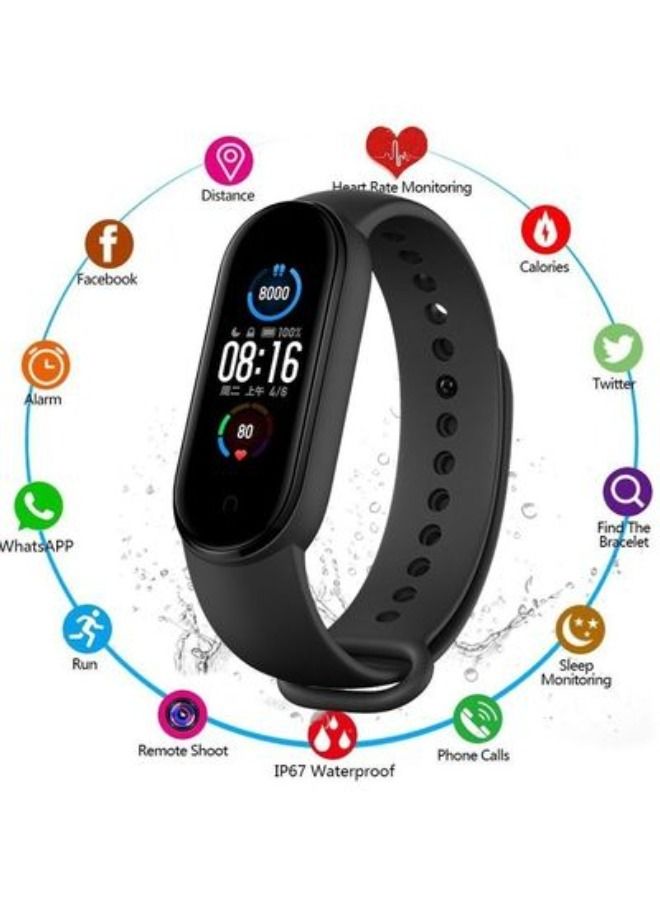 M5 Waterproof Fitness Tracker Band