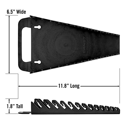 Ernst Manufacturing 5014 13-Wrench Portable Gripper Organizer - Versatile, One-Handed Access, Fits 1/4" to 1" & 6-19 mm Wrenches - Image 4
