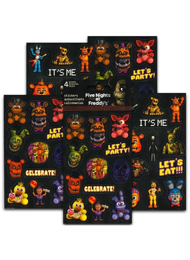 Five Nights at Freddy's Five Nihts at Freddys  Standard Stickers  4 Sheet Standard Stickers  4 Sheet - Image 2