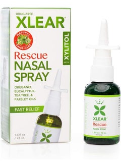 Xlear Xlear Rescue Nasal Spray with Xylitol, Oregano and Tea Tree (Pack of 1) 