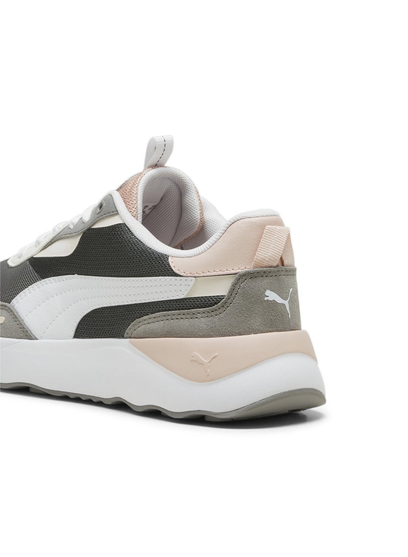 PUMA Runtamed Platform Womens Grey Sneakers - Image 3
