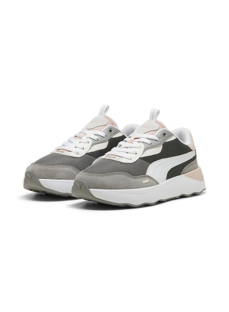 PUMA Runtamed Platform Womens Grey Sneakers - Image 2