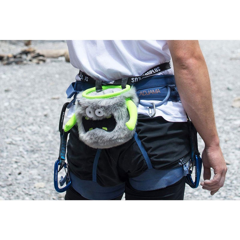 8B+ 8BPLUS 8BPLUS Chalk Bag for Climbing, Bouldering, Belt and Giftbox Included - Wide Opening - Brush Holders, for Left & Right Handers (Donald) - Image 2