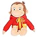 Kids Preferred دميّة قرد جورج الفضولية لتعليم الأطفال كيفية ارتداء الملابس - ألعاب محشوة ناعمة ولطيفة هدايا للأطفال الرضع والأطفال الصغار 12 دمية محشوة - Image 4