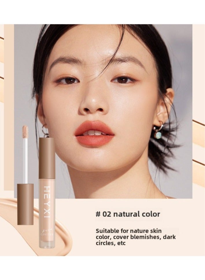 Heyxi قلم أساس خافي عيوب طويل الأمد، مكياج كونتور مقاوم للماء، دوائر داكنة، احمرار، ندوب، أكياس تحت العين، تغطية النمش، سهل التطبيق #2 - Image 1
