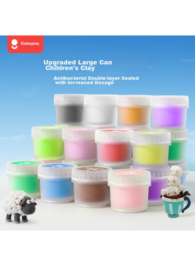 Coloyou Ultra-light Non-toxic Clay, 12 Colors, Large Container, Children's Diy Colorful Clay Toy, Play Dough, Birthday Gift - Image 1