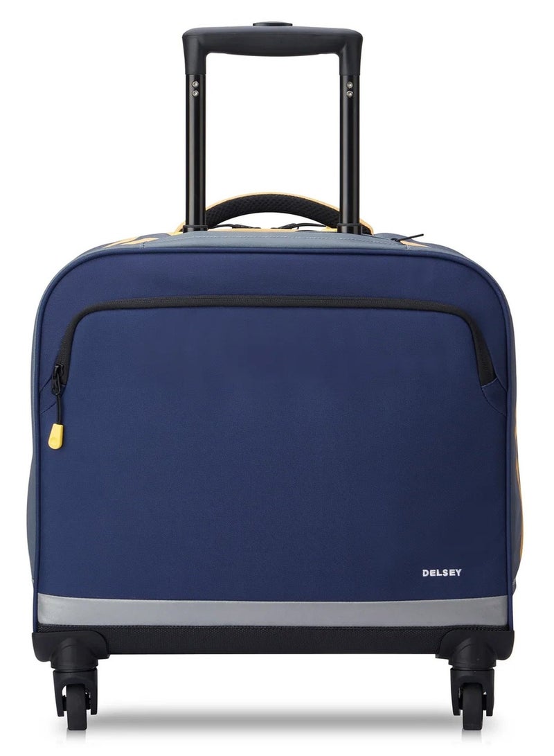 DELSEY ACADEMIE Kids 4 Wheels 15.6 Inch School Trolley Bag - Cactus - Image 3