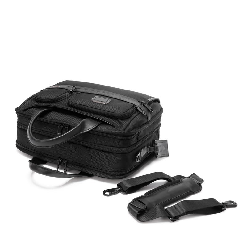 Men'S Ballistic Nylon Handbag 2603141 Large Capacity Business Travel Briefcase Casual Fashion Shoulder Bag - Image 4