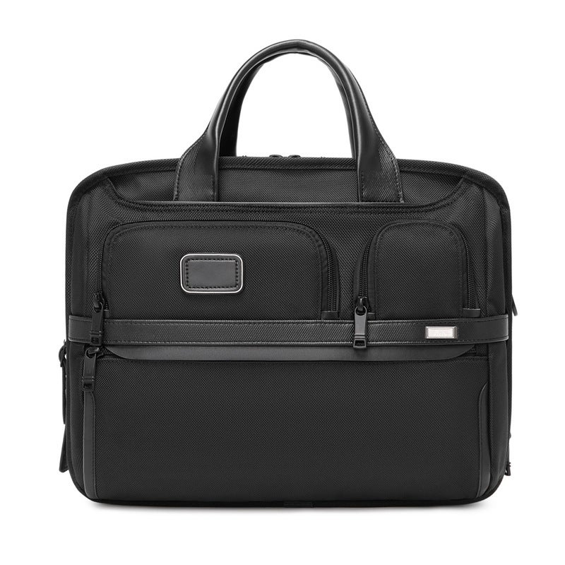 Men'S Ballistic Nylon Handbag 2603141 Large Capacity Business Travel Briefcase Casual Fashion Shoulder Bag - Image 2