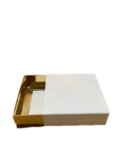 Rfahity High-quality carton boxes consisting of 12 multi-use boxes, 10 cm long, 10 cm wide, 3 cm high  - Image 1