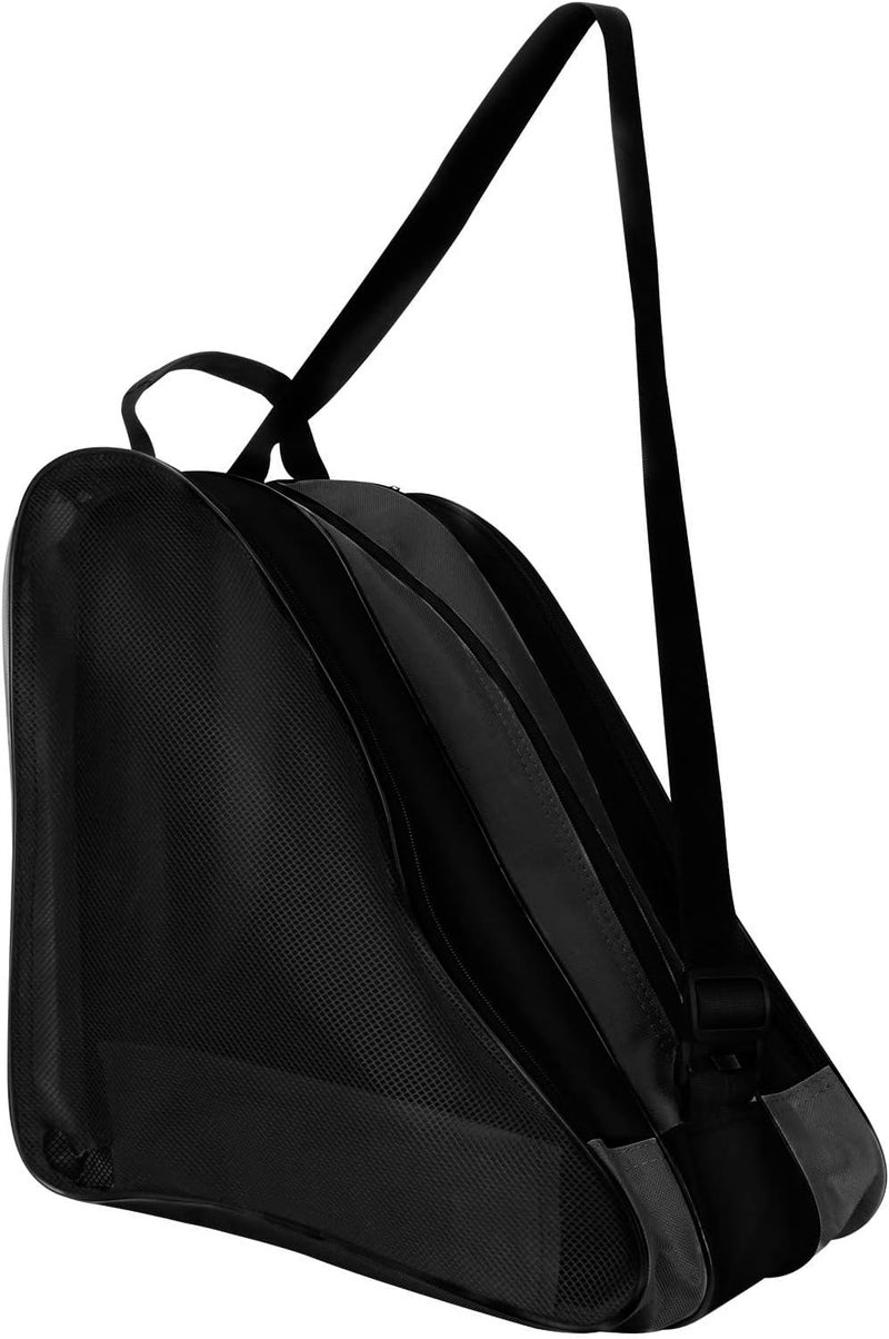 LINGSFIRE Roller Skate Bag, Breathable Ice-Skating Bag Shoulder and Top Handle Oxford Cloth Skating Bag for Women Men and Adults Roller Skate Accessories - Image 1